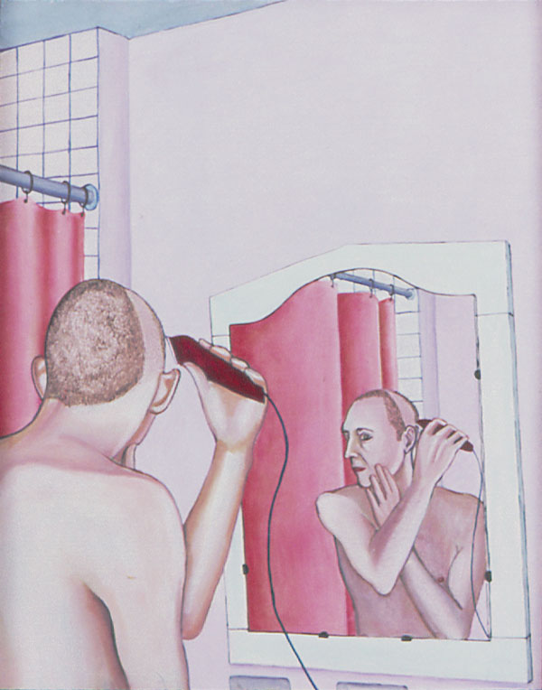 Shaving, 40 Days in the Wilderness, 2008 _ Timothy Vermeulen
